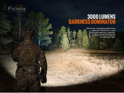 Fenix TK20R V2.0 Zaklamp FETK20R Oplaadbare Tactische Zaklamp, 3000 Lumen, Aluminium