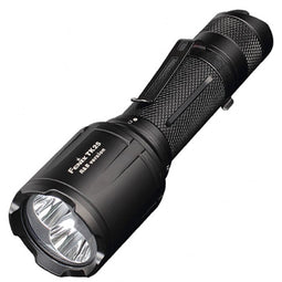 Fenix TK25RB LED flashlight white with red and blue LED light function
