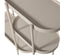 WOOOD Sidetable Noan - Hout/Metaal - Beige - 80x90x28