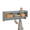 SoBuy FHK28-HG - Wandkapstok - 3 Compartimenten 4 Haken - Grijs 100x25x35 cm