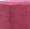 vidaXL - Voetenbank - 60x50x41 - cm - fluweel - wijnrood