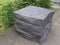 Perel Buitenhoes voor tuinset, grijs, kubus, 95 cm x 95 cm x 70 cm