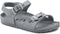 Birkenstock Rio EVA - Kinderslippers - Smal fit - Silver - Maat 33