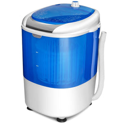Coast Mini-Wasmachine - Reiswasmachine - 2-in-1 - 36x34x51 cm - Blauw