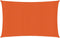 vidaXL - Zonnezeil - 160 - g/m² - rechthoekig - 4x5 - m - HDPE - oranje