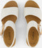 Gabor 550.2 - Sandalen - Leer - Sleehak - Wit - Maat 38