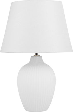 FERGUS - Tafellamp - Wit - Keramiek