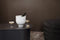 Ferm Living - Alza Champagne Cooler - Champagneemmer - Marmer - Wit