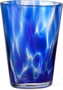 Ferm Living Casca Glas indigo