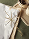 Ferm Living - Christmas Tree Top Star - Kerstster -piek - Messing - Goudkleurig