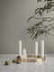 Ferm Living Circle Kandelaar Rond Messing Ø25 cm