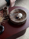 Ferm Living - Decoratieve Schaal - Scape Bowl - Rood/Bruin Marmer