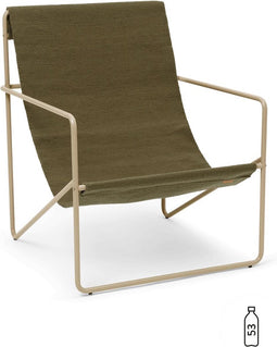 ferm LIVING - Desert Stoel - cashmere - Olive