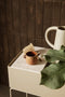 Ferm Living Dienblad voor Plantenbak Bruin Marmer