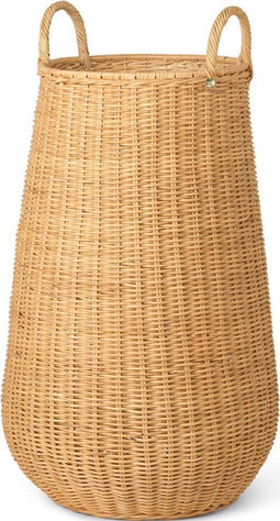 Ferm Living - Gevlochten Wasmand - Rotan - Naturel