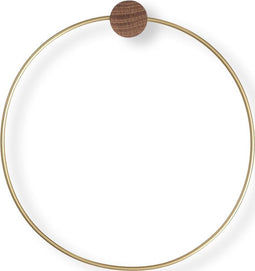 Ferm Living - Handdoekhouder - Messing - Rond