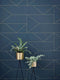 FERM LIVING - Hexagon Pot - Brass - Extra Large