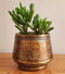 Ferm Living Hexagon Pot Brass - Goud - Large