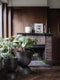Ferm Living - Hourglass Pot - Bloempot - Medium - Zwart - Ø: 41 x H: 59cm