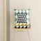 Ferm Living Little Geometry kussen blauw 30x30
