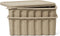 Ferm Living - Papierpulpdoos - Opbergdoos - set van 2 - Bruin - H: 15 W: 30 D: 40 cm
