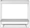 Ferm Living - Plant Box Two Tier - Plantenbak - Lichtgrijs