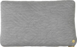 Ferm Living Quilt kussen 40x25 lichtgrijs