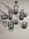 Ferm Living Ripple Kleine Borrelglazen - Set van 4 - Smoked Grey