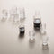 Ferm Living - Ripple - Mini Glazen - Jeneverglazen - Borrelglazen - Set van 4 - Helder - Glas