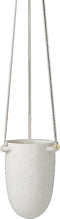 Ferm Living - Speckle Pot - Hangende Pot - Wit - Smal