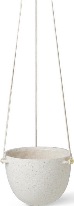 Ferm Living Spikkel Hang Pot Wit