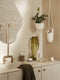 Ferm Living Spikkel Hang Pot Wit