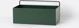 Ferm Living Wall Box - Dark Green - Rectangle