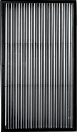 Ferm Living - Wandkast - Vitrine - Reeded Glas - Zwart