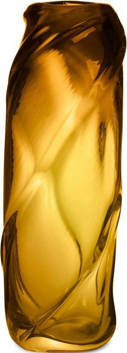 Ferm Living Water Swirl Vaas Groot Amber