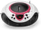 Lenco SCD-38 - Radio/cd-speler met USB - FM radio - Roze