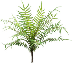 Fern blechnum bush 25 cm kunstbloem zijde nepbloem