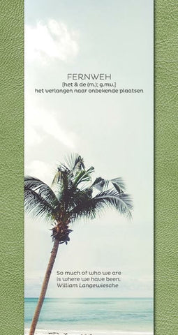 Fernweh Travel Bullet Journal Groen