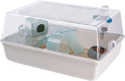 Ferplast Hamsterkooi Mini Duna 55 X 39 Cm Wit 7-delig