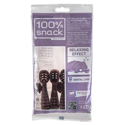FERPLAST Melissa toothbrush L - dog chew item - 2 pieces.