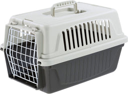 Ferplast Vervoersbox Atlas 5 - Kattenvervoersbox - Grijs - 28 x 41,5 x 24,5 cm