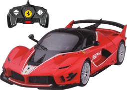 Ferrari FXX K Evo bouwpakket - TURBO CHALLENGE - Auto met afstandsbediening - Rood - 1/18