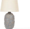 FERREY - Tafellamp - Grijs - Keramiek