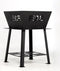 Ferro Duro - Gepoedercoat - Zwart – Tuin – Haard – Outdoor Vuurkorf – Brandhout – Houtkachel – Vuurkorven Voor Buiten – Fire Bowl vuurschaal – Terrashaard – Kachel Sfeer – Haardblokken – Kampvuur – Garden - vaderdag cadeau
