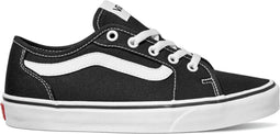 Vans WM Filmore Decon - Lage sneakers - ComfyCush demping - Black/True White - Maat 40