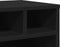 vidaXL - Printerkastje - 40x32x22,5 - cm - bewerkt - hout - zwart