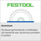 Festool 496306 / 160x2,2x20 TF52 Cirkelzaagblad - 160 x 20 x 52T - Aluminium