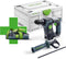Festool BHC 18-Basic-4.0 - Promo 2022 - 18V Li-Ion accu SDS-Plus boorhamer set in systainer met gratis 4.0Ah accu