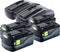 Festool CTLC MIDI I-Plus Accustofzuiger 2x18V 5.0Ah - 577671