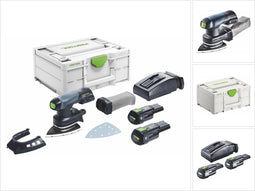 Festool DTSC 400 3,0 I-Plus Accu Deltaschuurmachine 18V 3.0Ah in Systainer - 577508